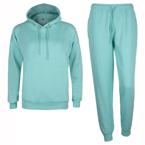 Ladies Plain Pull Over Tracksuit
