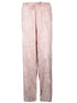 Women’s Pink Floral Print Pajama Pants – Soft Lounge Wear with Drawstring Waist