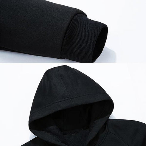 Mens Plain Pullover Hoodie