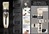 Rechargeable Pet Grooming Low Noise Clipper Kit