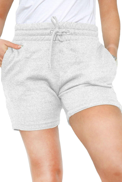 Women Elasticated Cotton Blend Shorts