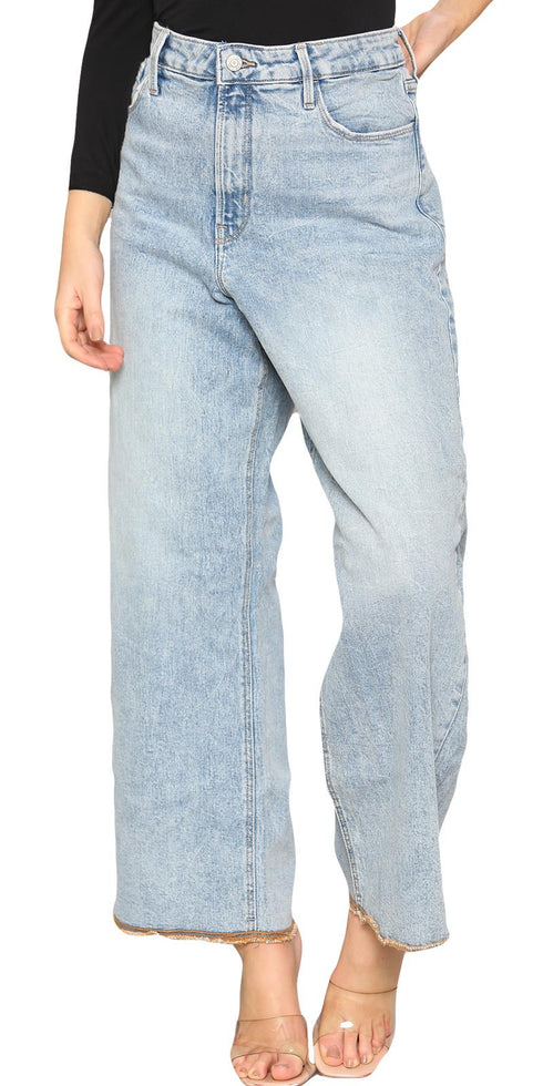 Women's Chino Trousers Bleach Wash
