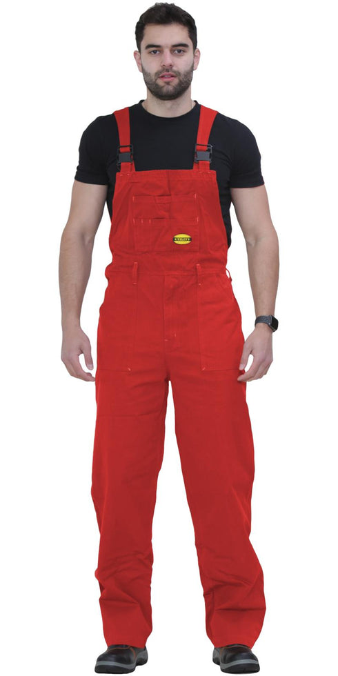 Bib and Brace Overalls Heavy Duty Work Dungarees