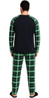 3-Pack Men’s Christmas Pajama Sets – Funny Holiday Designs & Plaid Pants