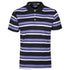 3 Pack Mens Striped Polo Collar Shirts