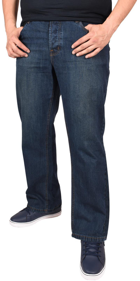 True Face Men's Jeans Indigo BB_M_Jeans_SR113_IND_52S