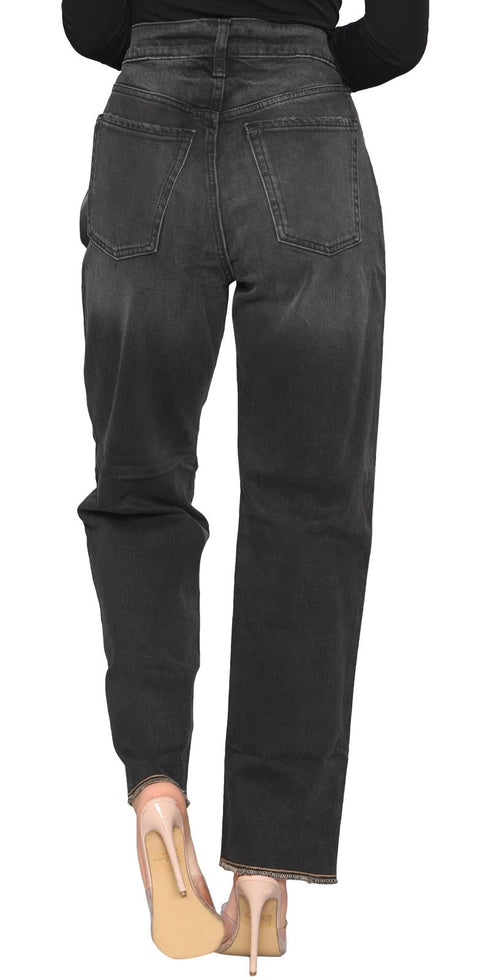 True Face Women's Black Wash Chino Trousers OG_W_Chino_0028A_BlkW_8