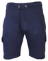 Mens Fleece Cargo Shorts