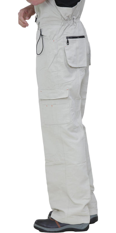 Bib and Brace Overalls Heavy Duty Work Dungarees