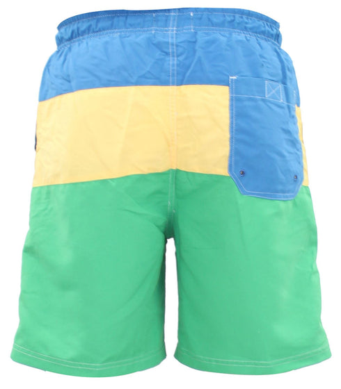 Mens Striped Swim Shorts