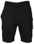 Mens Fleece Cargo Shorts