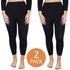 2 Pack Women Thermal Leggings