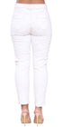 Women’s White High Waist Skinny Jeans