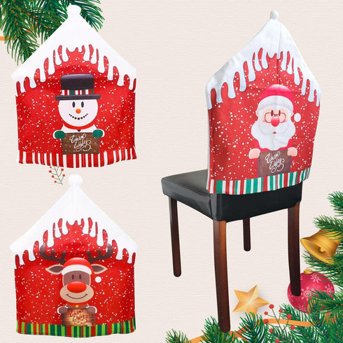 Christmas Dining Chair Covers Decoration