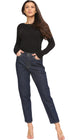 Women's Chino Trousers Dark Blue