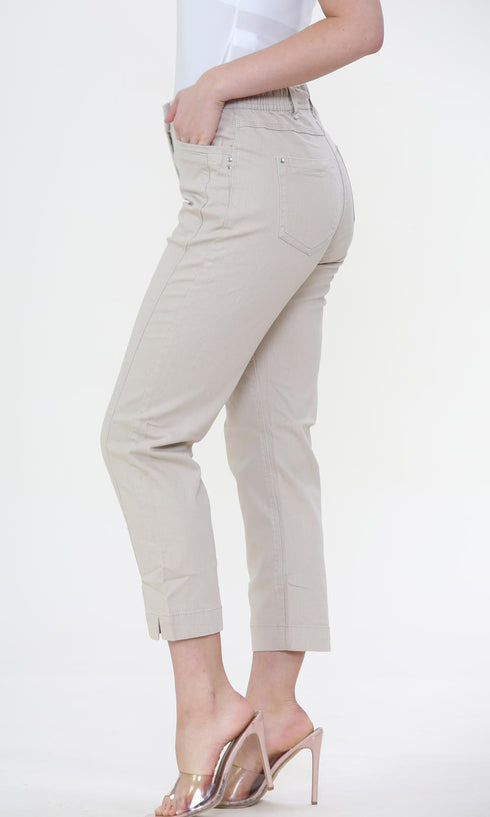 Women's Beige Jeans