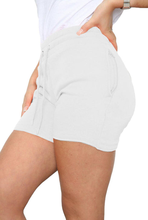 Women Elasticated Cotton Blend Shorts