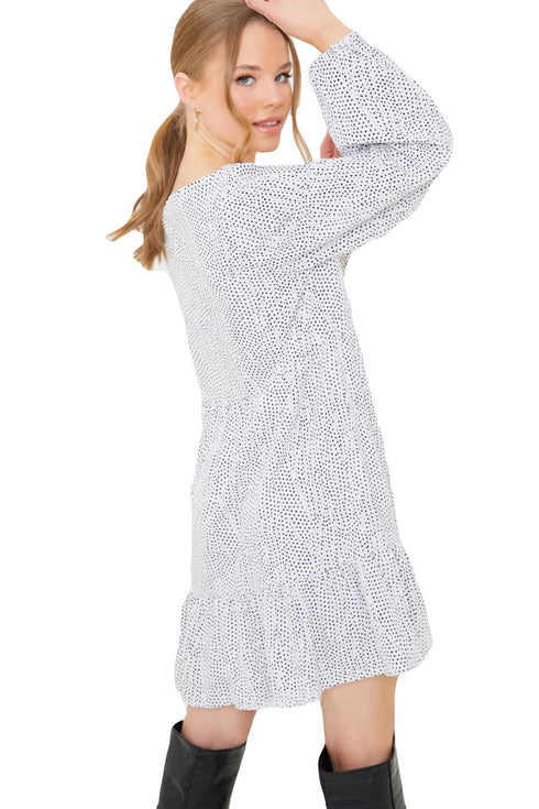 Waqar Processing Women's Dress White WP_W_Dress_JAC989_WHT_8