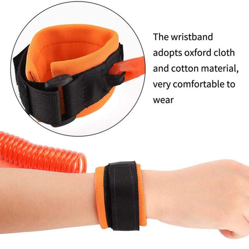 2 Pack Kids Anti Lost Safety Wrist Link Band