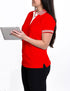 Womens Polo Collar T-Shirt