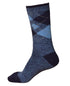 Men Calf Length Lite Fairisle Socks - 406C