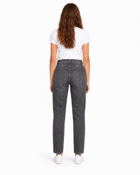 Girls Grey Ripped Skinny Jeans – Casual Stretch Denim