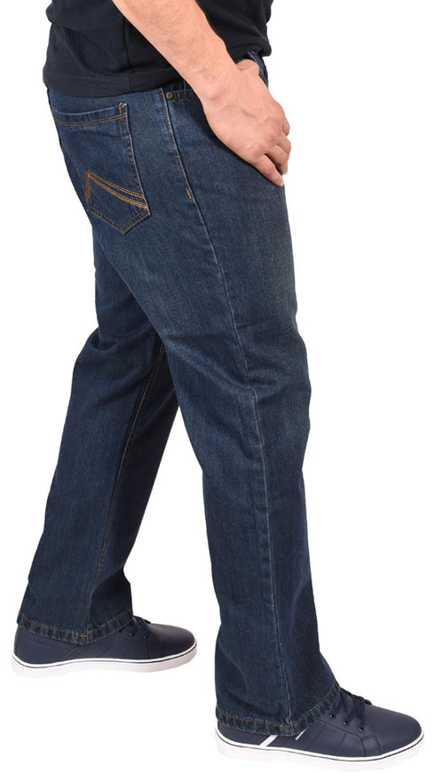 True Face Men's Jeans Indigo BB_M_Jeans_SR113_IND_40R