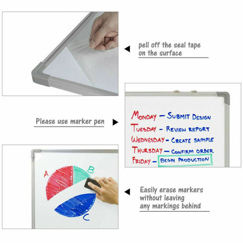 Aluminum Dry Erase Magnetic Whiteboard