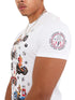 Mens Brave Soul Cotton Tee with Motorcycle Print