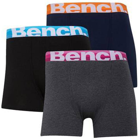 Bench Men's Single Pack Boxers Jarrell Assorted BCH_M_3PKBXR_Jarrell_AST_2XL