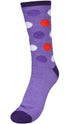 Women’s Colorful Polka Dot Socks – Fun Crew Socks Multipack (3, 6, 12 Pairs)