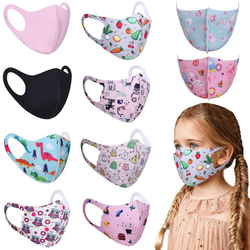 Kids Reusable Single Layer Face Mask
