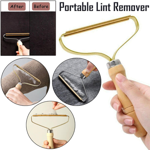 50-Pack Portable Lint Remover: Reusable Pet Hair, Fur & Fuzz Cleaner for Clothes, Carpets, Upholstery & Furniture.