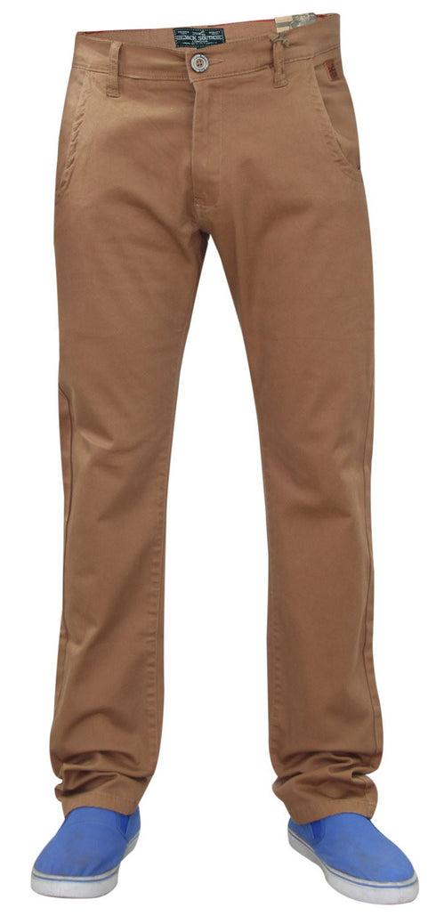 Men’s Casual Pants – Slim Fit Cotton Chinos