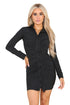 Ladies Button Shirt Dress