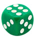 Six Sided Dotted Dice For Games