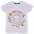 Kids Short Sleeve Top & Floral Cuffed Bottoms
