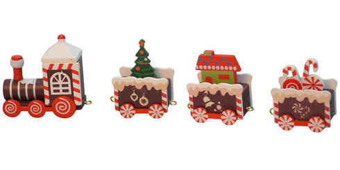 Christmas Train 4 Pack Assorted
