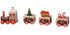 Christmas Train 4 Pack Assorted