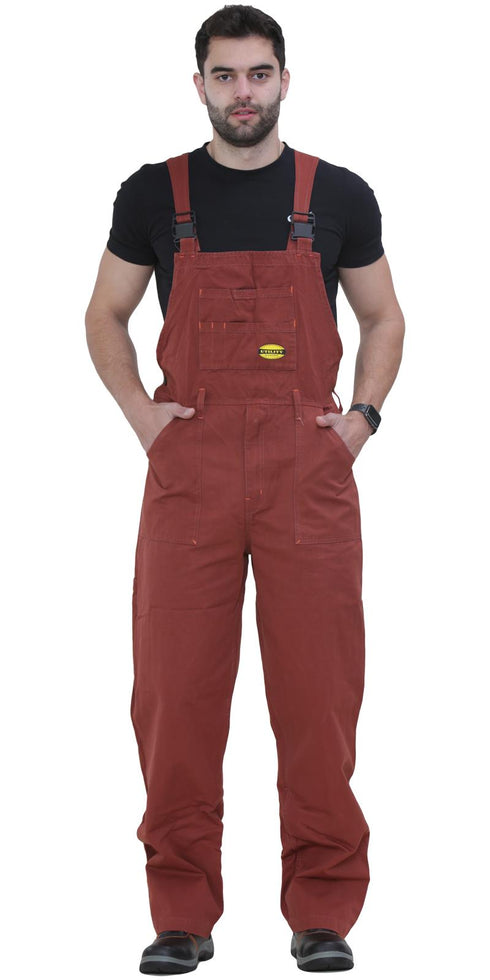 Bib and Brace Overalls Heavy Duty Work Dungarees