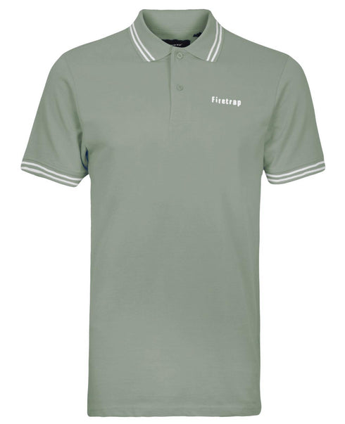 Firetrap Mens Short Sleeve Polo T-shirt
