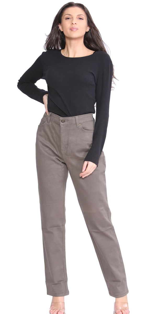 Ladies Denim Straight Jeans - ST4