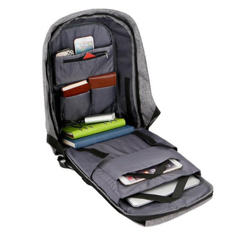 USB Charging Port Anti-Theft Backpack
