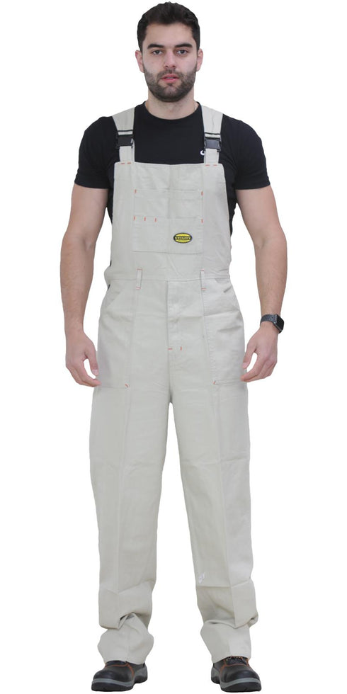 Bib and Brace Overalls Heavy Duty Work Dungarees