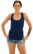 Women's Polyester Ribbed Vest