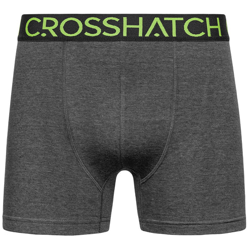 Crosshatch Men's Single Pack Boxer Knightling PKC Green