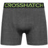 Crosshatch Men's Single Pack Boxer Knightling PKC Green