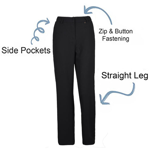 Women’s Tailored Straight Leg Trousers