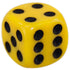 Six Sided Dotted Dice For Games