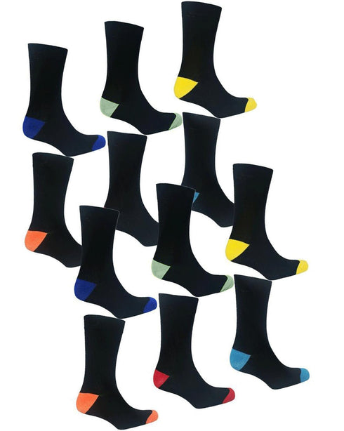 Women's Formal Socks - Casual Designer Cotton Work Socks, Comfortable Rich 6 & 12 Pack